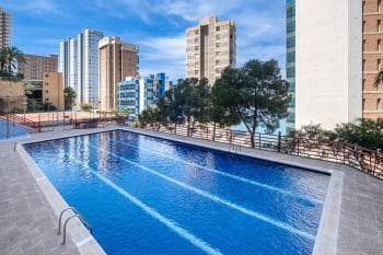 Impresionantes vistas al mar en Levante, 2 dorm y piscina