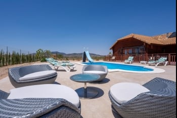 Rustic Villa Retreat Pool Infinite Sunsets · Pinoso